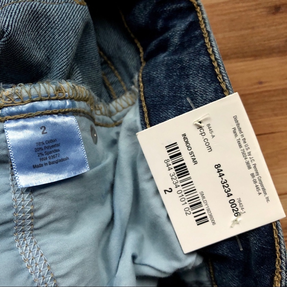NEW ANA Denim Jean Shorts Blue Size 2 Women’s - Picture 5 of 15